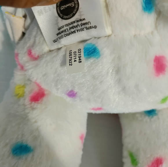 Build A Bear Hello Kitty 40th Anniversary Plush White Confetti Sprinkles - Picture 7 of 12